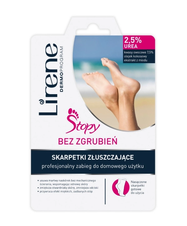 LIRENE CHAUSSETTES EXFOLIANTES 2.5% URÉE