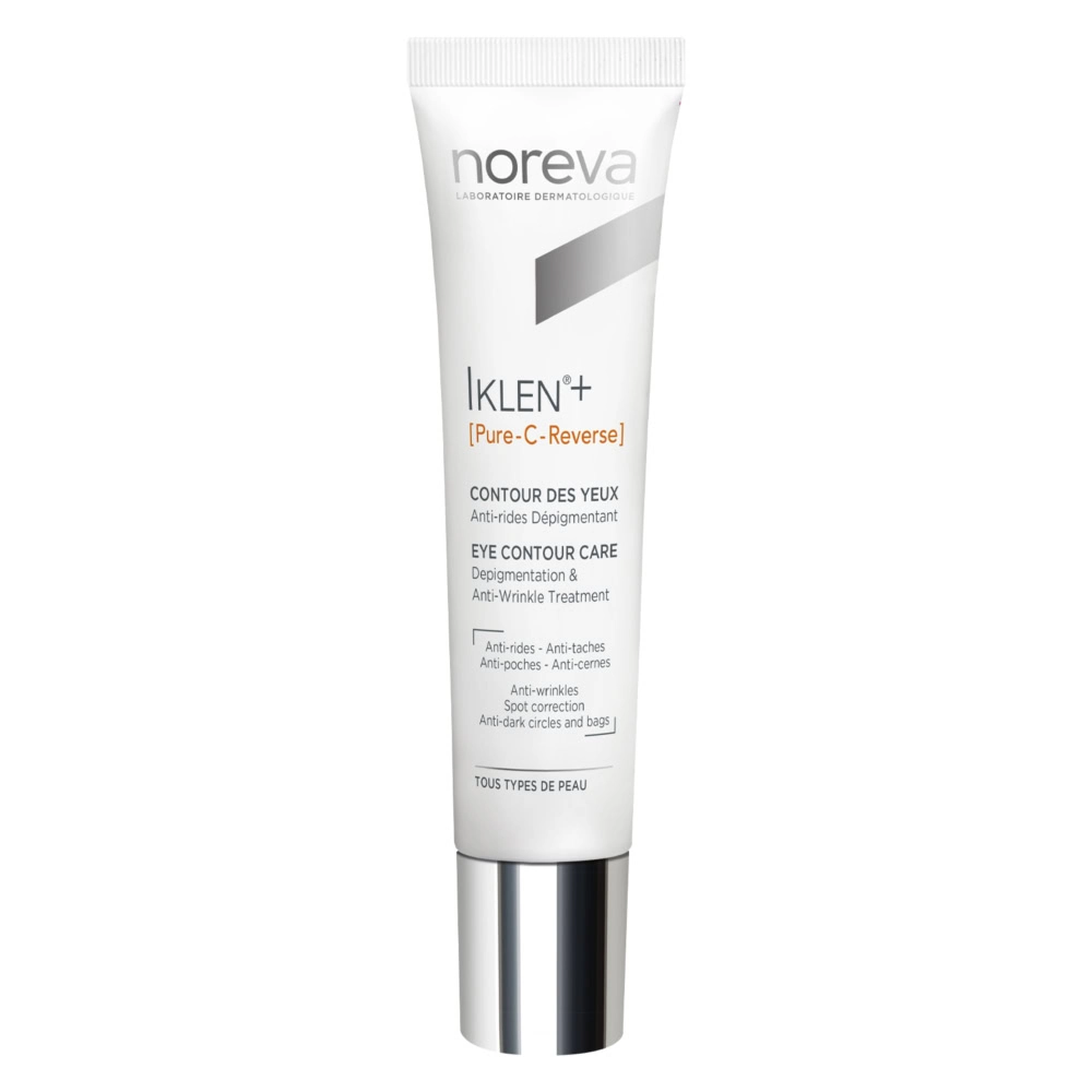 NOREVA IKLEN+ PURE C REVERSE CONTOUR DES YEUX ANTI-RIDES DÉPIGMENTANT 15ML