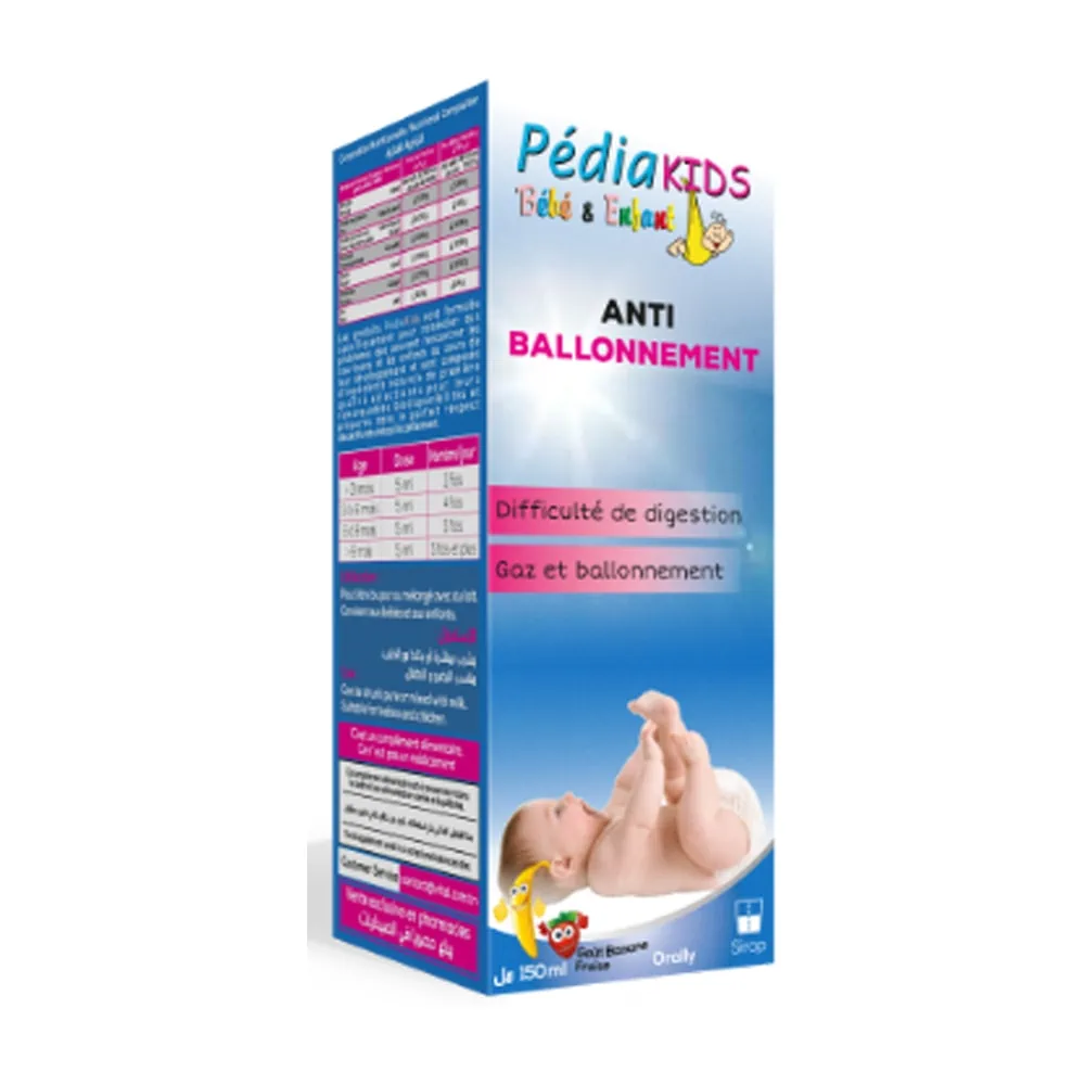 PEDIAKIDS ANTI-BALLONNEMENT 150 ML