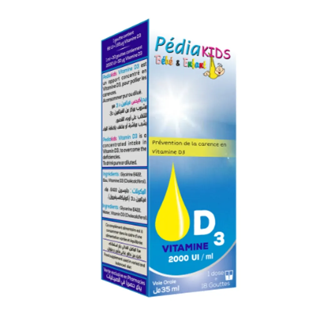 PEDIAKIDS VITAMINE D3 35ML