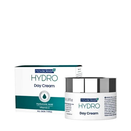 NOVACLEAR Gel-crème de jour à l’acide hyaluronique – Novaclear Hydro – 50ml
