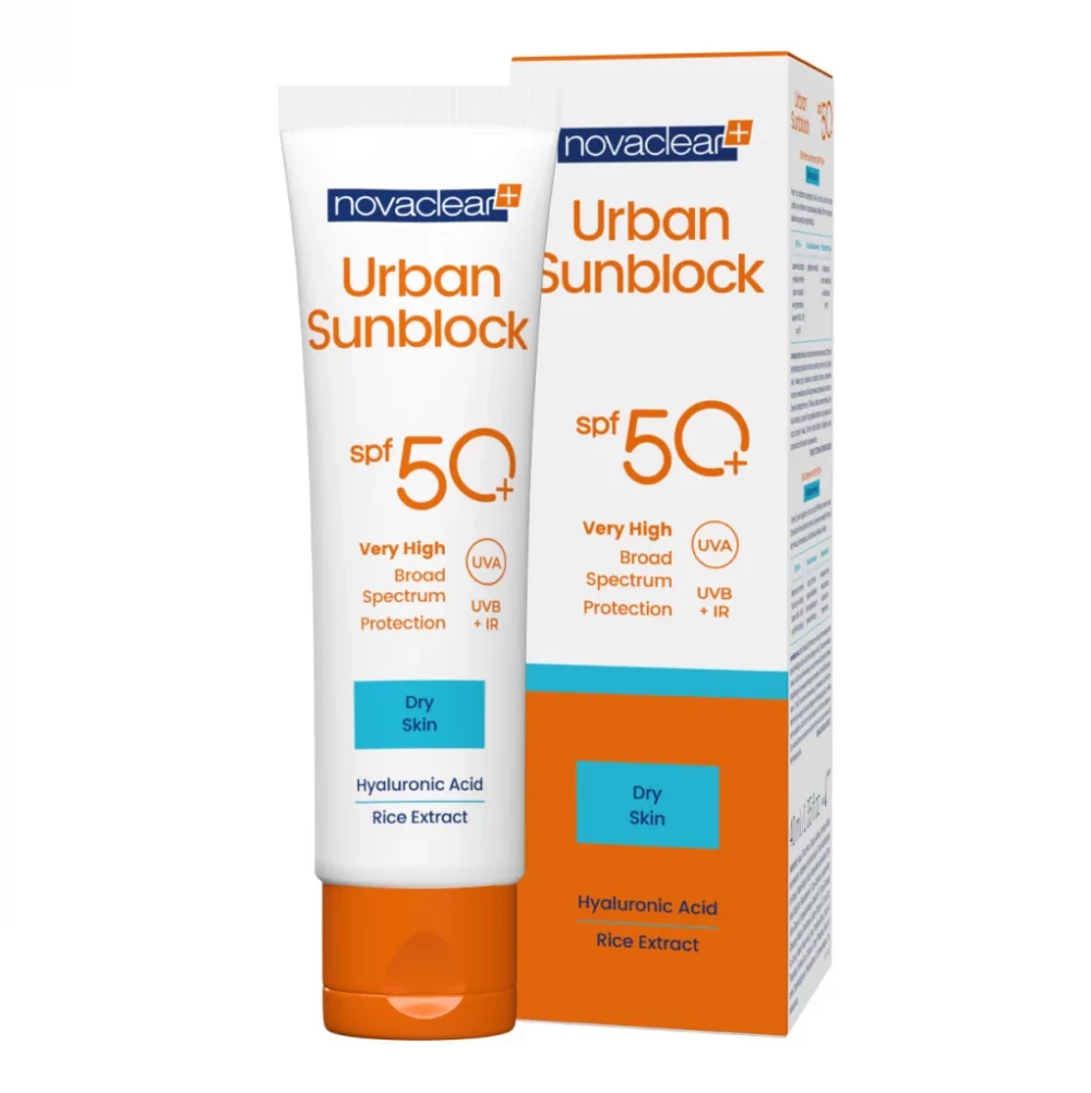 Novaclear Ecran Urban Sunblock Dry Skin spf50+ 40ml