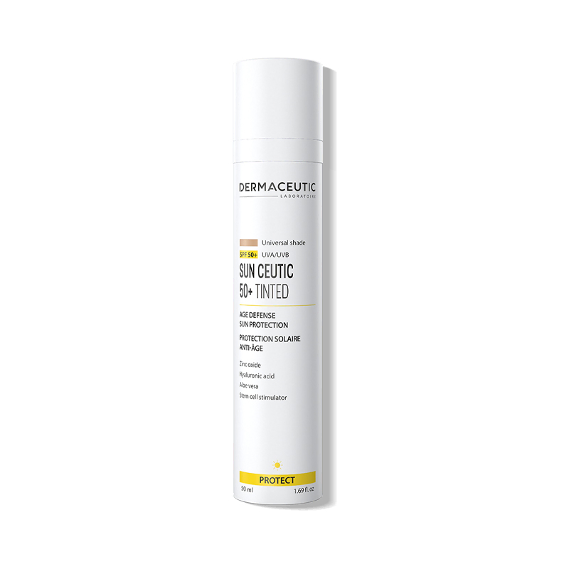 Dermaceutic Sun Ceutic Spf 50 Flacon Airless Teinté 50ml