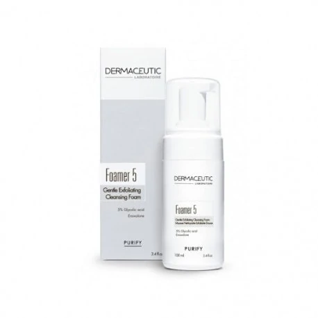 DERMACEUTIC Foamer 5 Mousse Nettoyante Exfoliante Douce 100ml