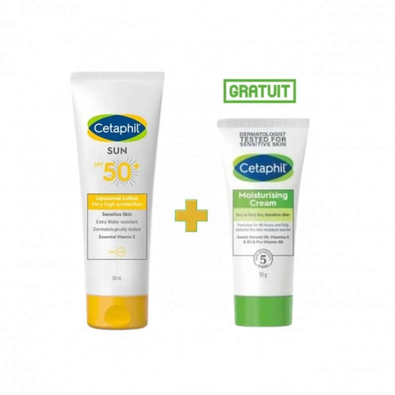 CETAPHIL PACK PEAU PROTÉGÉE ET HYDRATÉE 100 ML