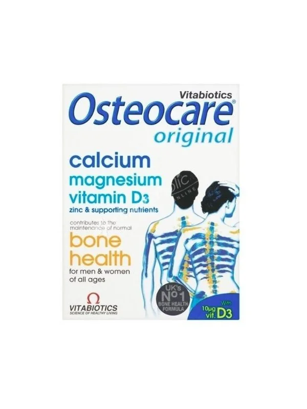 Vitabiotics Ostéocare - Complément alimentaire - 90 comprimés