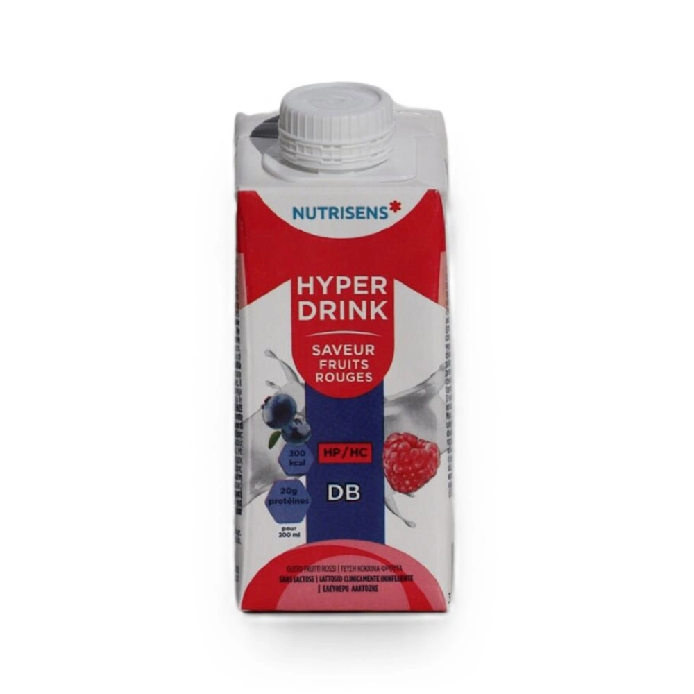 NUTRISENS DB HYPER DRINK POUR DIABETIQUES SAVEUR FRUITS ROUGES 20ML