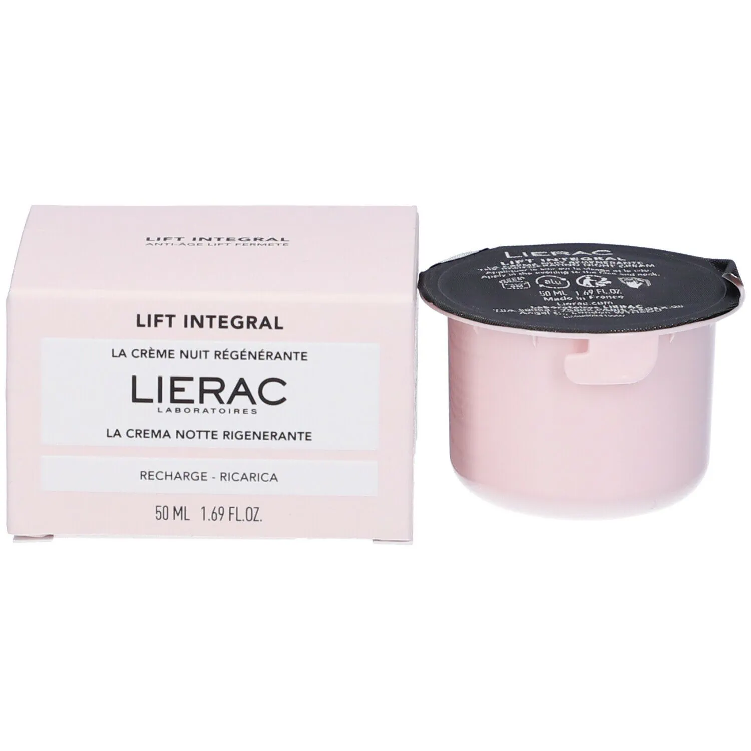 LIERAC LIFT INTEGRAL LA CRÈME NUIT RÉGÉNÉRANTE RECHARGE 50 ML