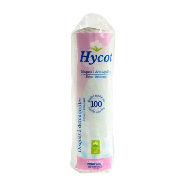 HYCOT DISQUES A DEMAQUILLER 100 DISQUES