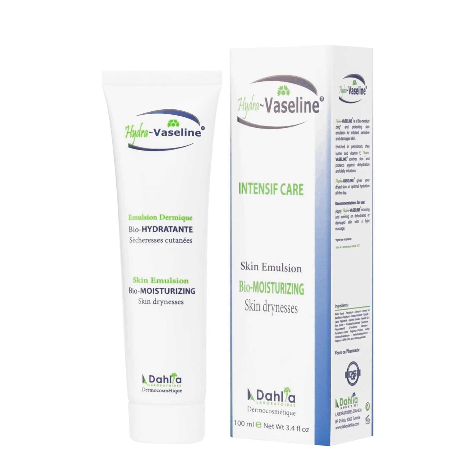 DAHLIA HYDRA VASELINE SOIN INTENSIF