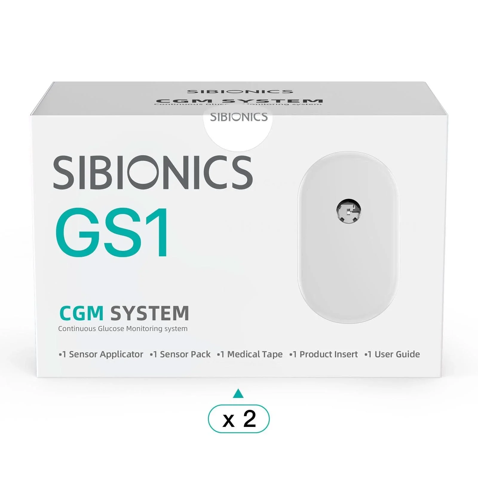 Sibionics Gs1 - Systeme De Surveillance Du Glucose