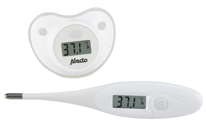ALECTO SET THERMOMÈTRE + THERMOMÈTRE SUCETTE DIGITALE