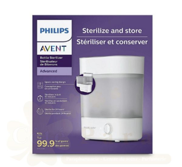 Avent Philips Stérilisateur électrique à vapeur pour biberons