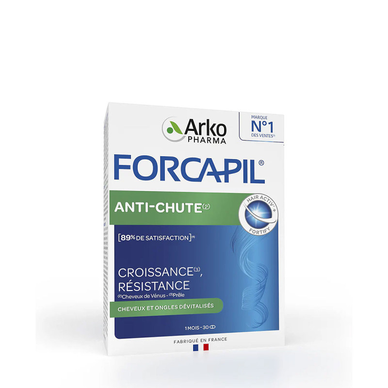 ARKOPHARMA FORCAPIL ANTI CHUTE TRIPLE ACTION 30 COMPRIMES