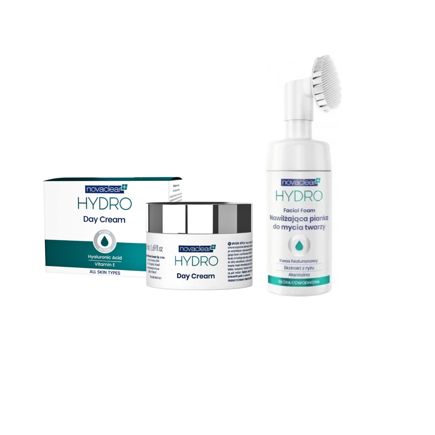 NOVACLEAR PACK HYDRA HYDRO CREME + MOUSSE HYDRO -30%