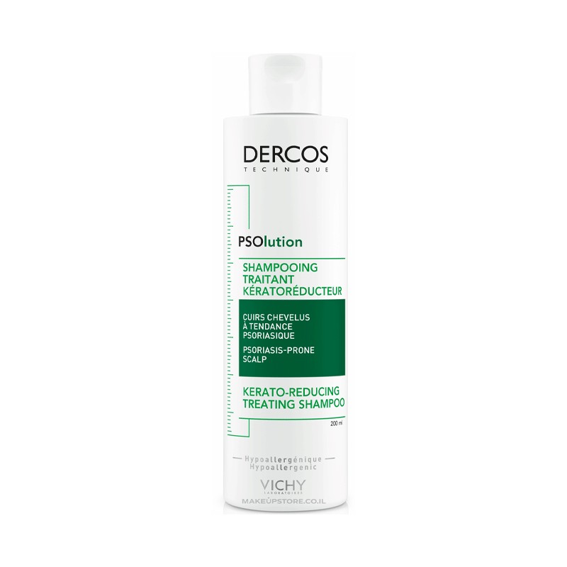 Vichy Dercos Psolution Shampooing Traitant Keratoreducteur 200 ml