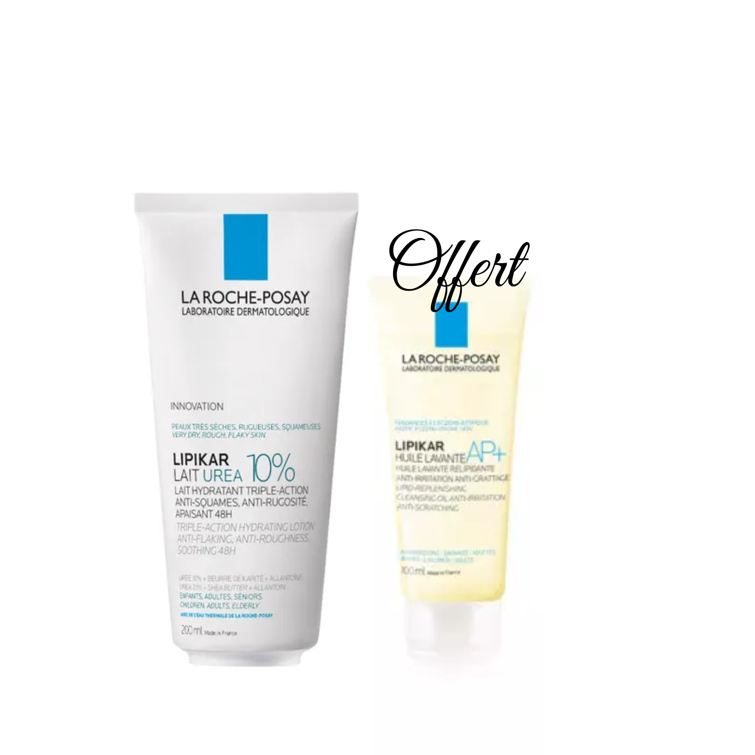Lait Hydratant Corps La Roche-Posay LIPIKAR UREA 10% - Anti-squames Et Rugosités - Neuf Sous Emballage