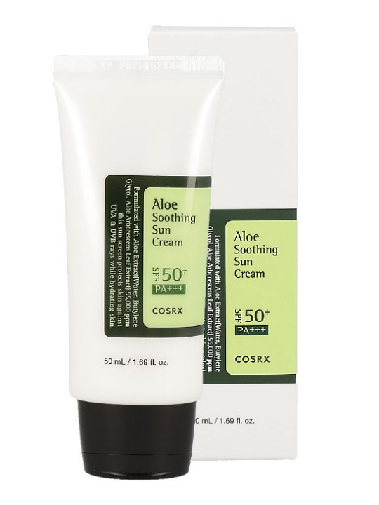 COSRX Crème solaire apaisante à l'aloe vera SPF50+/ PA+++