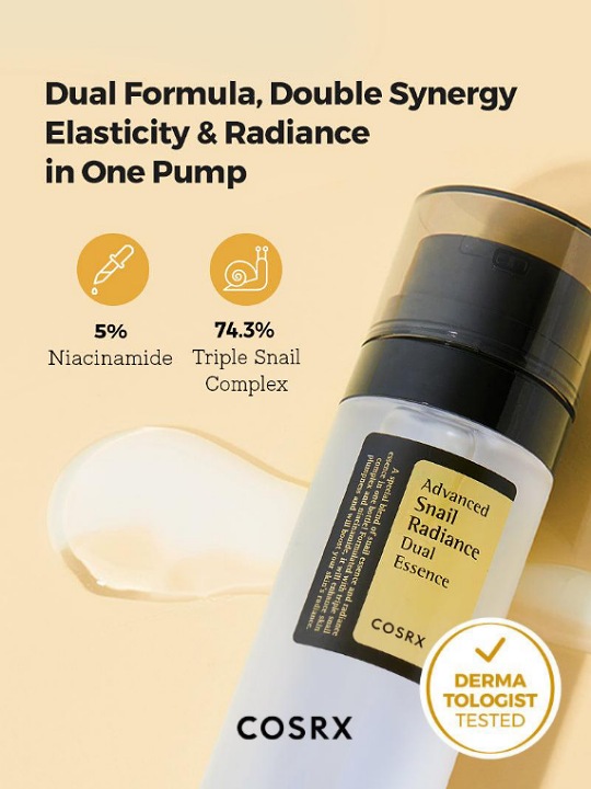 COSRX Essence double éclat d'escargot avancée