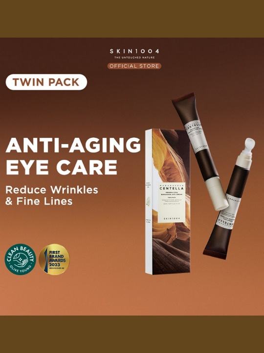 Madagascar Centella Probio-Cica Bakuchiol Eye Cream Twin Pack- SKIN1004