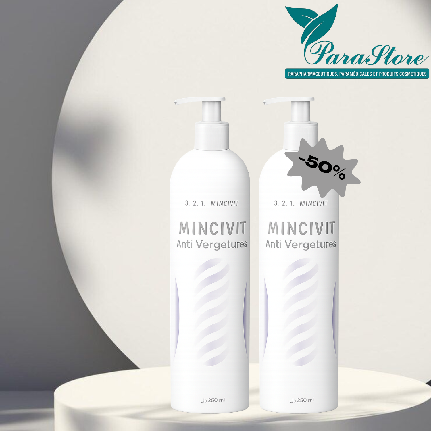 MINCIVIT Lait Anti Vergeture -50% sur la deuxième