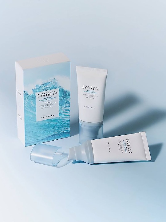 Madagascar Centella Hyalu-Cica Water-Fit Sun Serum Twin Pack