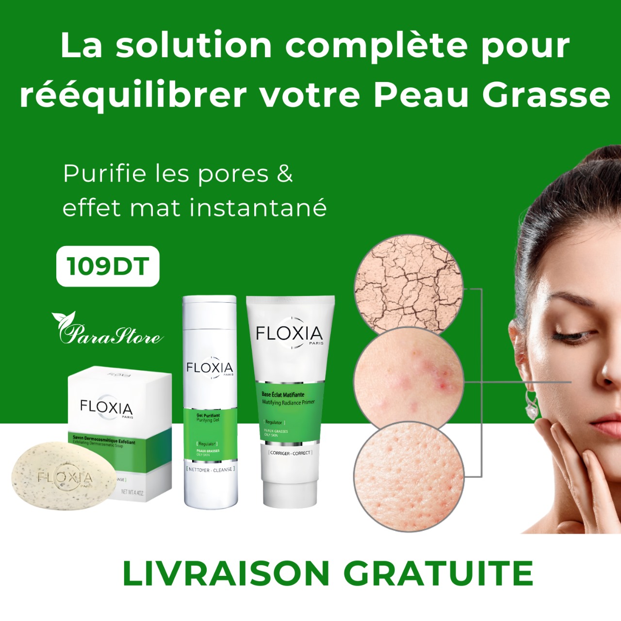Floxia Pack pour Peau Grasse