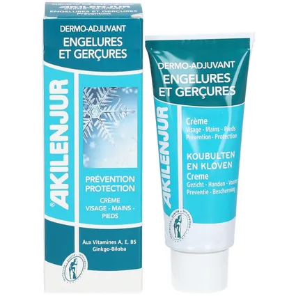 Akileine Akilenjur Dermoadjuvant Crème Visage Pieds Mains 30 mL
