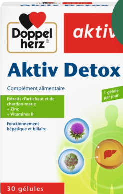 AKTIV DETOX - Detox Foie 30 GELULES Chardon-Marie
