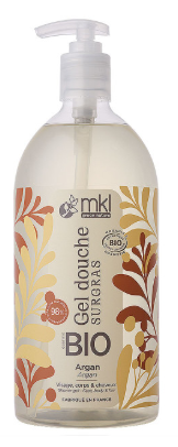 MKL Green Nature Gel Douche Surgras Argan Bio 1L