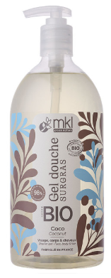 MKL Green Nature Gel Douche Surgras Coco Bio 1L
