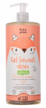 MKL Green Nature Baby Green Gel Lavant Doux Bio 1L