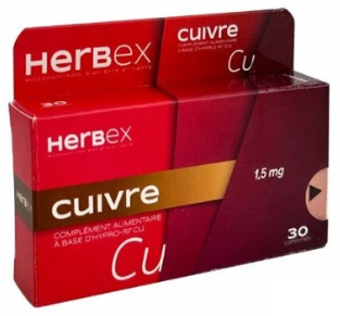 HERBEX CUIVRE BT30