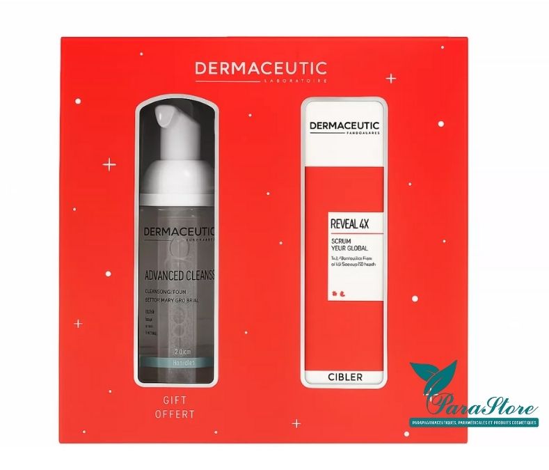 DERMACEUTIC COFFRET REVEAL 4X 15ML + ADVANCED CLEANSER 50ML