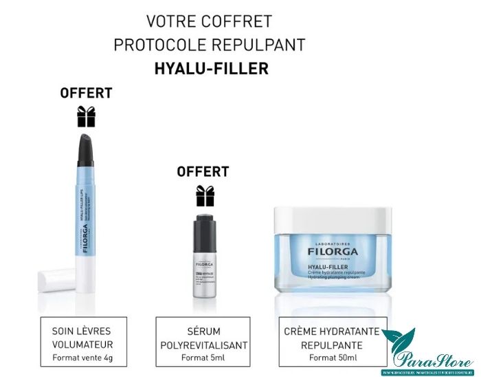 Filorga Coffret Xmas Hyalu-Filler Protocole Repulpant