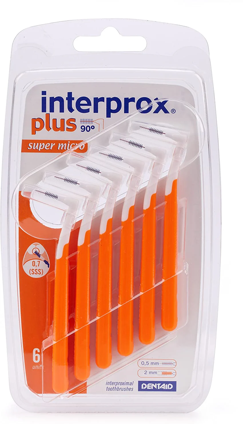 VITIS - BROSETTES INTER DENTAIRES PLUS SUPER MICRO 0.7MM 6 PIECES