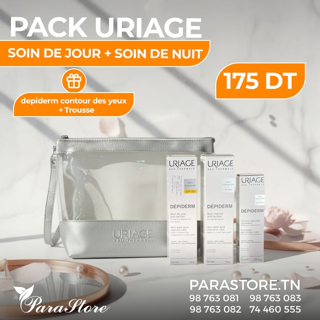 Uriage Trousse Dépiderm – Routine anti-taches