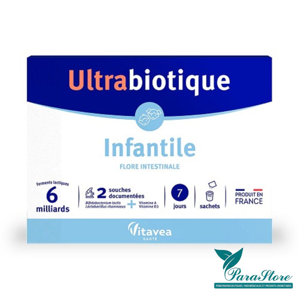 VITAVEA ULTRABIOTIQUE INFANTILE FLORE INTESTINALE 7 SACHETS