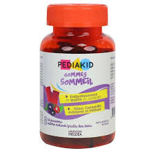 Pediakid Gommes Sommeil Favorise la Détente & L'Endormissement 60 Oursons
