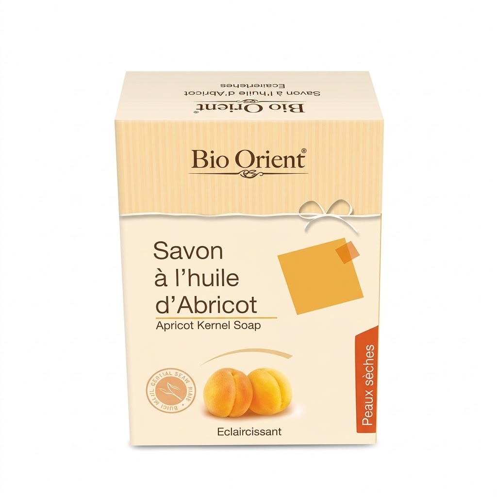 BIO ORIENT - SAVON A L'HUILE D'ABRICOT ANTI TACHES 90g