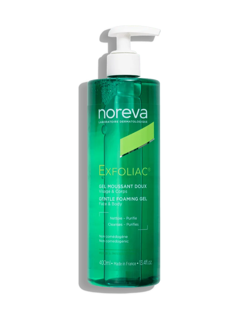 NOREVA EXFOLIAC GEL MOUSSANT DOUX 400ML