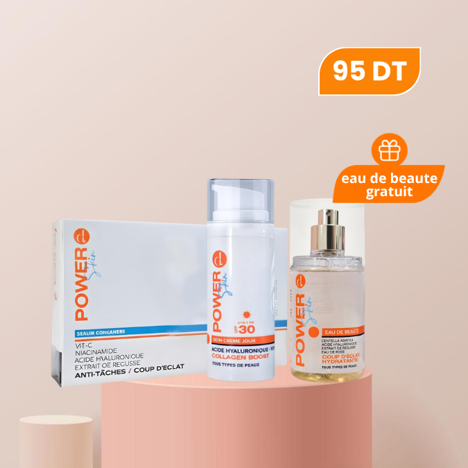PACK EID ODA POWER SERUM CONCENTRE + SOIN CREME DE JOUR +EAU DE BEAUTE OFFERTE