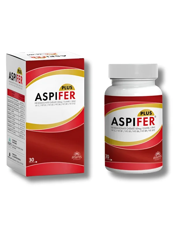 ASPIS PHARMA - APSIFER PLUS 30 GELULES