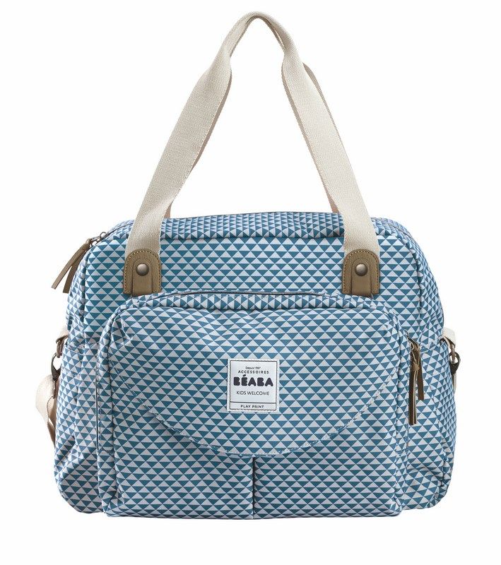 BEABA Sac Geneve Ii Play Print Blue