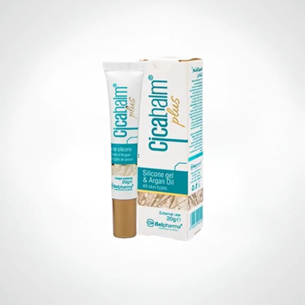 BELPHARMA CICABALM PLUS GEL DE SILICONE ET HUILE D'ARGAN 20GR