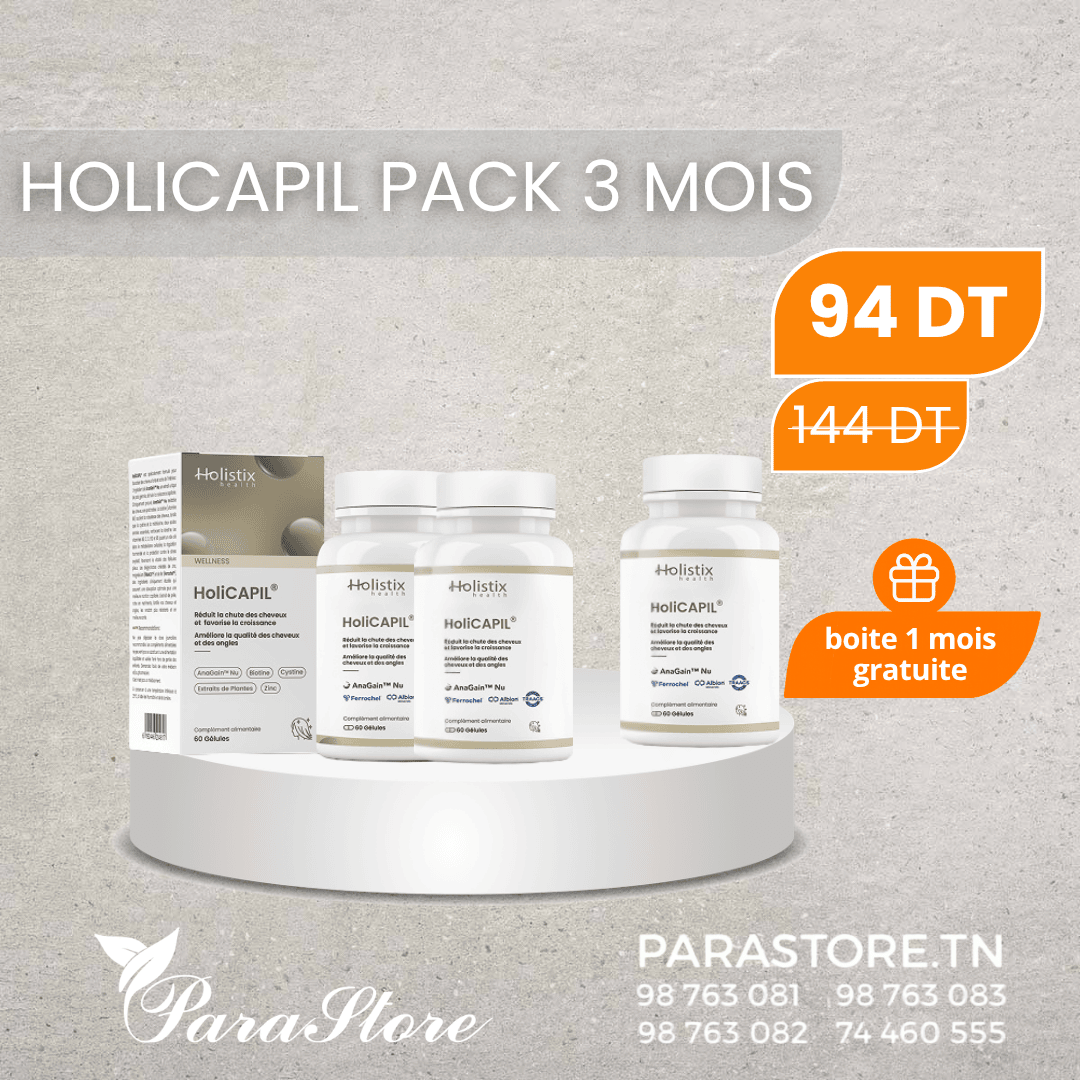 HOLISTIX HOLICAPIL PACK DE 3 MOIS