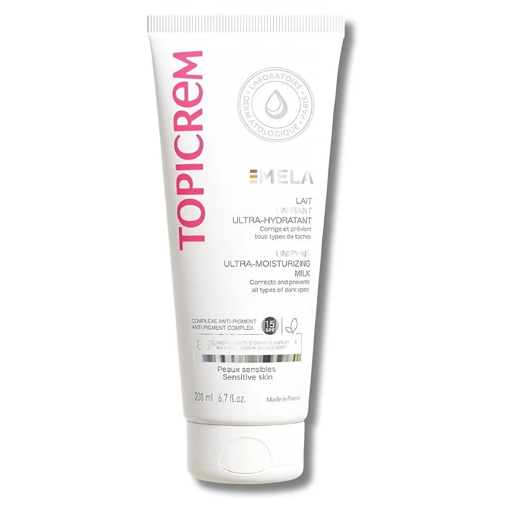TOPICREM MELA - LAIT UNIFIANT ULTRA HYDRATANT 200ML