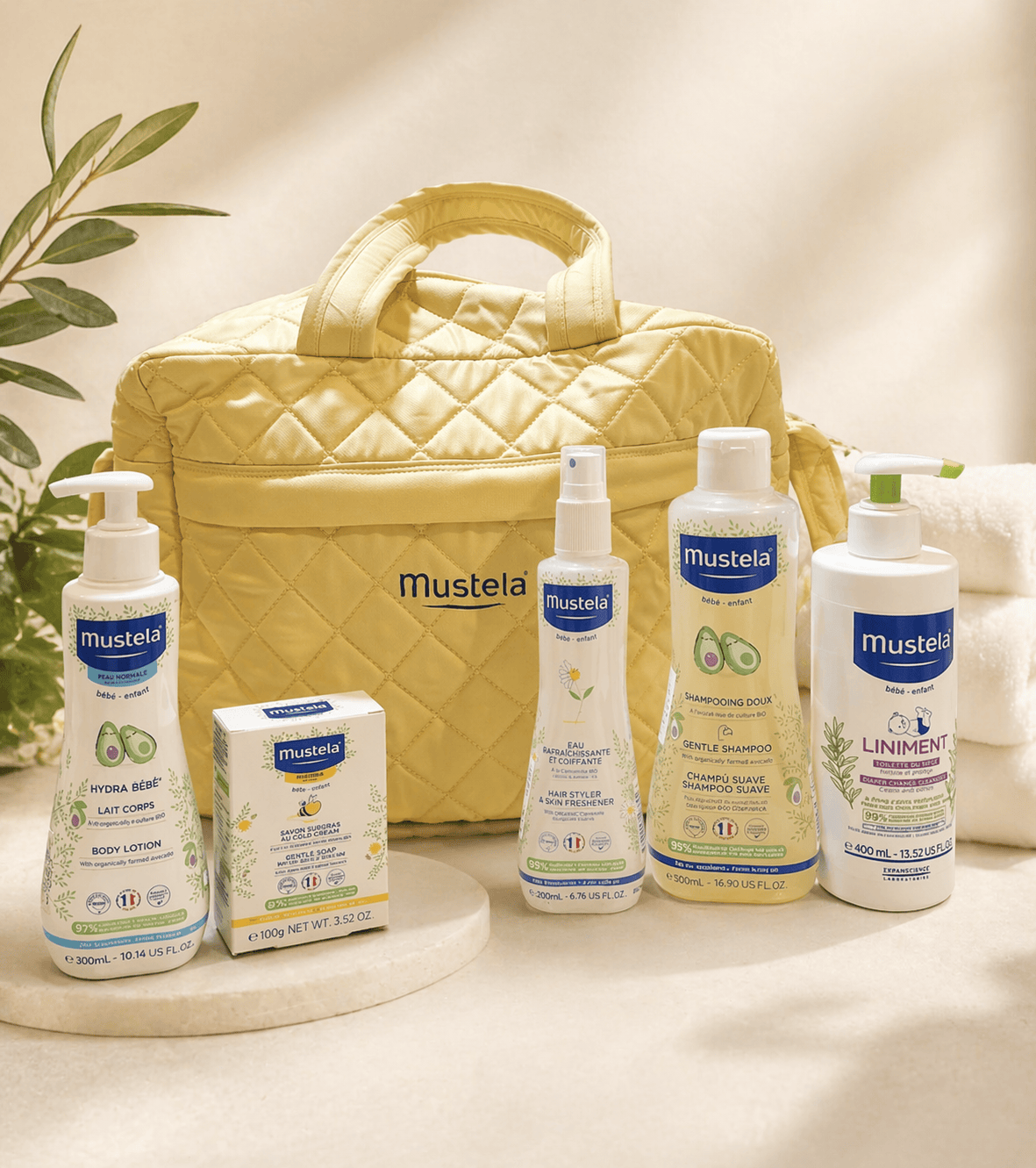 MUSTELA ESSENTIEL BEBE (JAUNE)