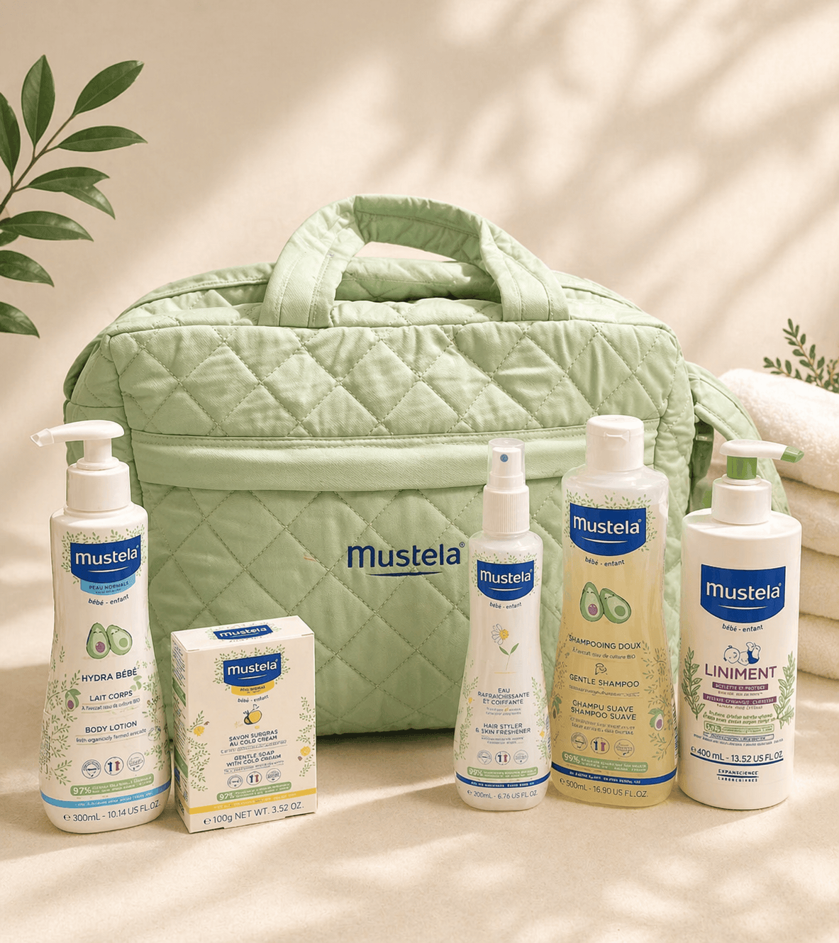 MUSTELA SOIN COMPLET BEBE (VERT)