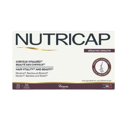 NUTRICAP KERATINE 30 GELULES